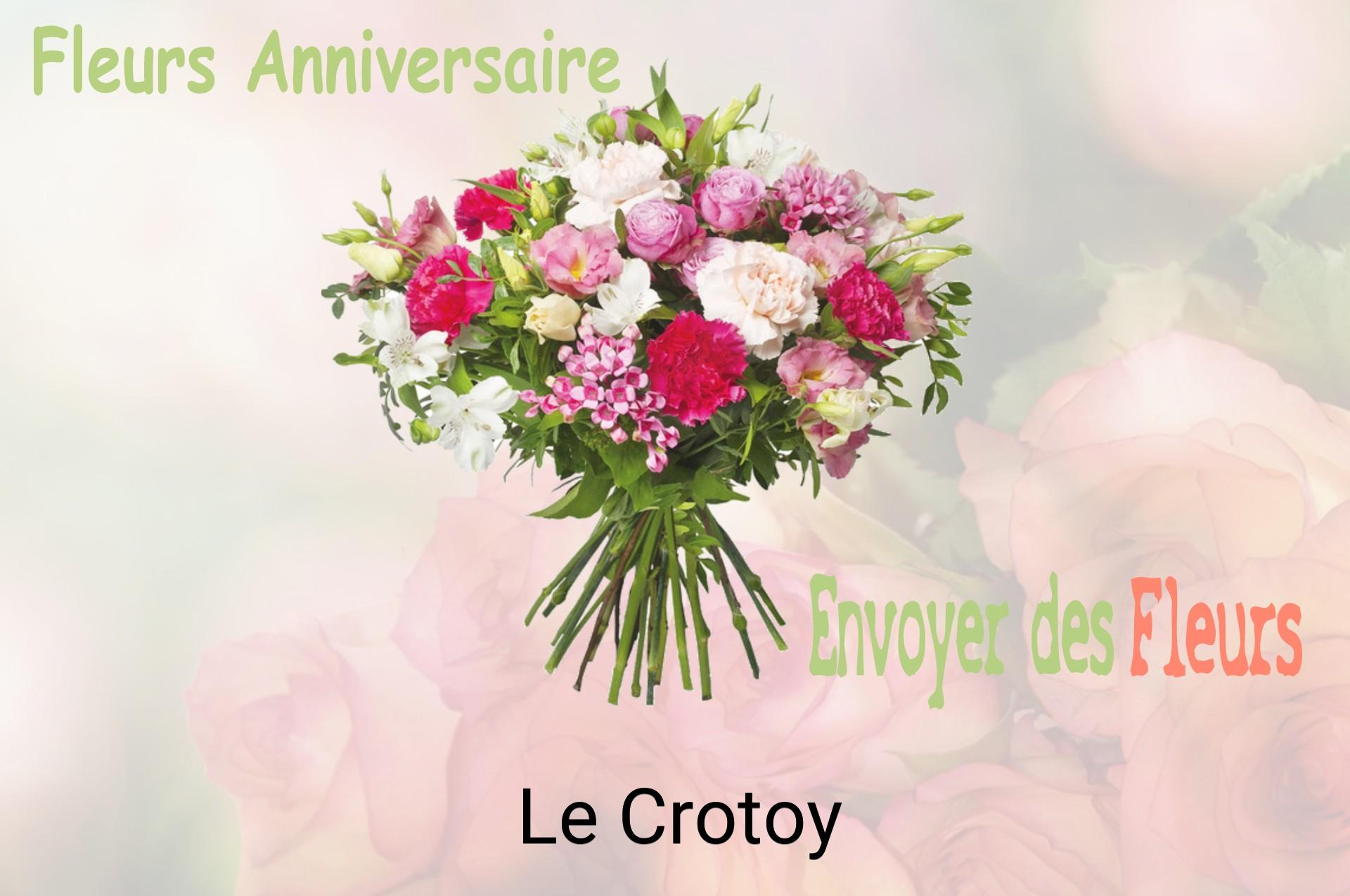 Bouquet de fleurs d’anniversaire livré à Le Crotoy